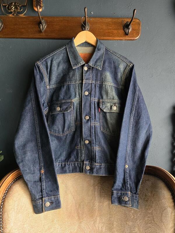 90S LEVI&#039;S  LVC 71507 2nd, Selvedge  (made in japan)
